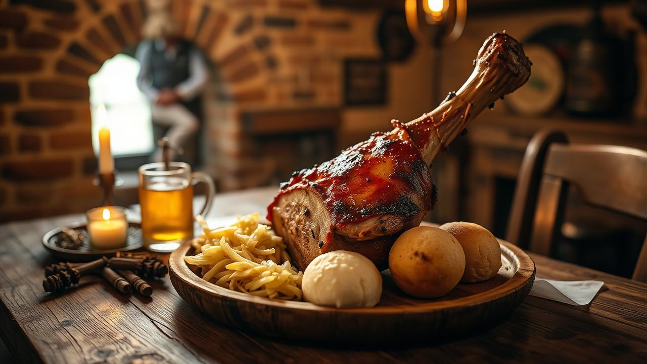 Braised Pork Knuckles